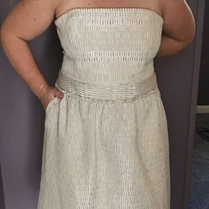 Talbots Strapless Semi-Formal